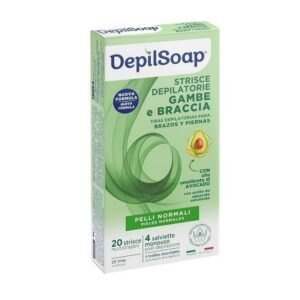 20 Leg And Arm Depilatory Strips For Normal Skin