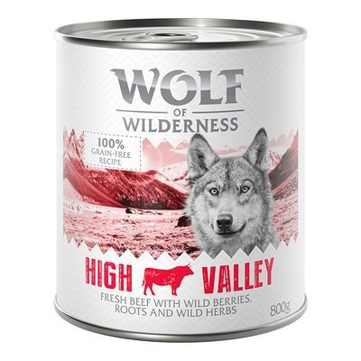 Wolf of Wilderness Adult Single Protein 6 x 800g Beef