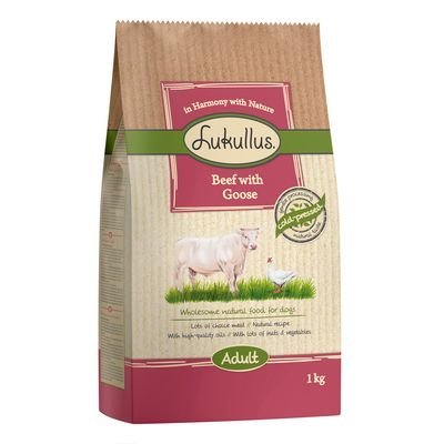 Lukullus Dry Dog Food Cold-Pressed Beef
