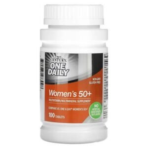 21st Century, One Daily, Women's Over 50 Multivitamin & Multimineral, 100 Tablets, 21st Century, One Daily, мультивитамины и мультиминералы для женщин старше 50 лет, 100 таблеток
