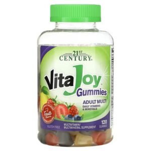 21st Century, VitaJoy, Adult Multivitamin, Fruit Flavor, 120 Gummies;, 21st Century, VitaJoy, мультивитамины для взрослых, с фруктовым вкусом, 120 жевательных таблеток