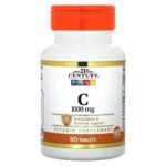 21st Century, Vitamin C, 1,000 mg, 60 tablets,21st Century, Vitamin C, 1.000 mg, 60 Tabletten