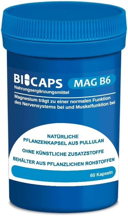 ForMeds,BICAPS Mag B6 - Magnesium Citrate 60,BICAPS Mag B6 - Cytrynian Magnezu 60,