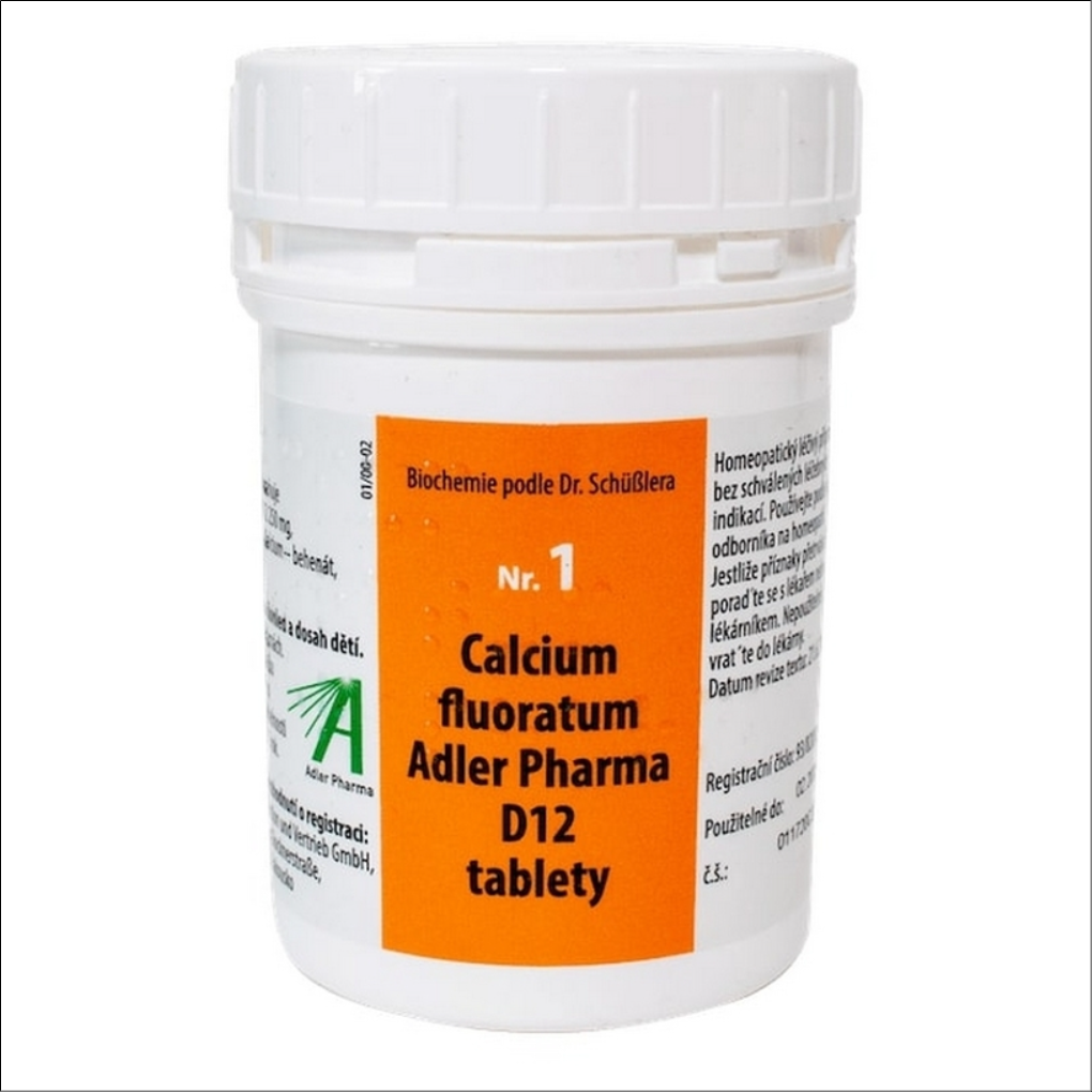 Adler Pharma,Calcium fluoratum Adler Pharma D12 no. 400 tablets,Adler Pharma