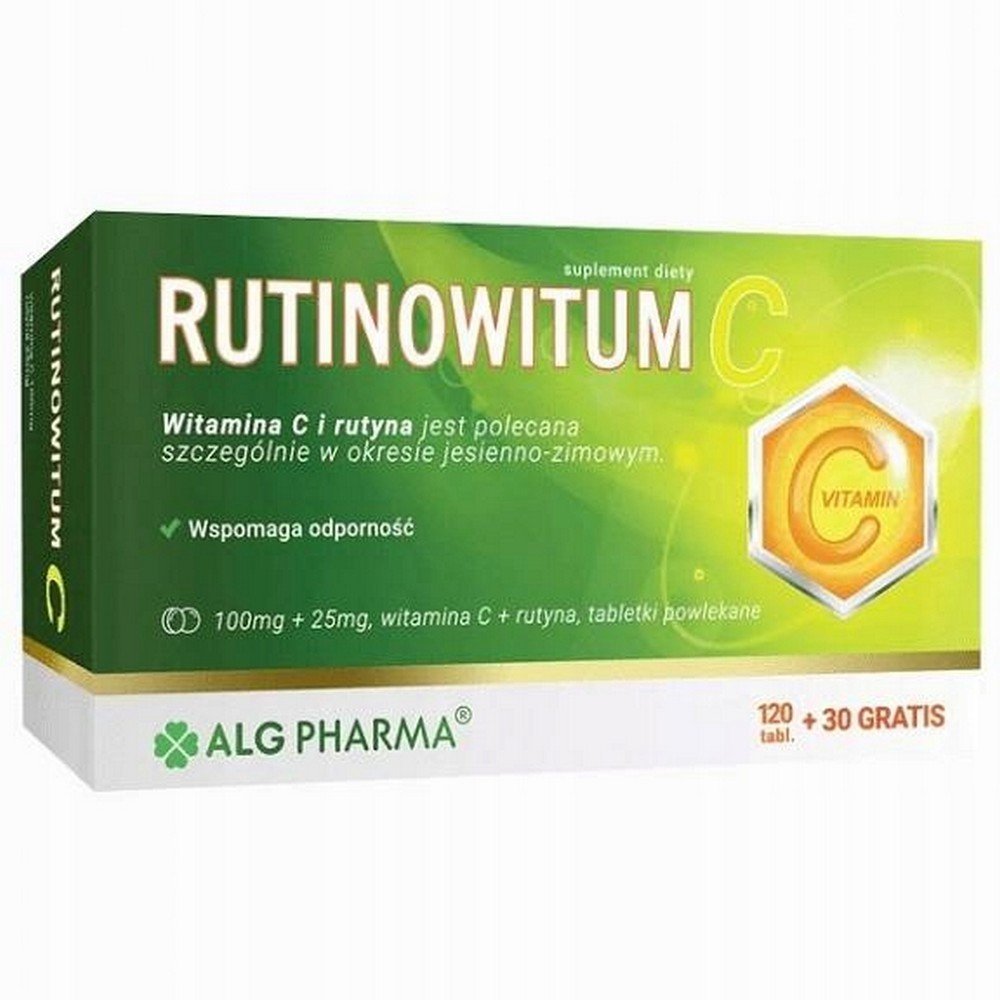 Alg Pharma, Rutinowitum C dietary supplement, 150,Rutinowitum C suplement diety, 150