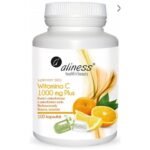 Aliness dietary supplement vitamin C 1000 mg Plus 100 capsules,Suplement diety Aliness witamina C 1000 mg Plus 100 kapsułek,Aliness