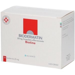 Alliance Pharma,Biodermatin 20mg Granulato, Biodermatin 20mg Granules (30 bs)