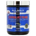 ALLMAX, Creatine Powder, 100% Pure Micronized Creatine Monohydrate, Pharmaceutical Grade Creatine, 35.27 oz (1000 g),ALLMAX, Kreatin-Pulver, 100% reines mikronisiertes Kreatin-Monohydrat, Kreatin in pharmazeutischer Qualität, 35,27 oz (1000 g)