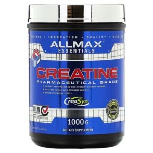 ALLMAX, Creatine Powder, 100% Pure Micronized Creatine Monohydrate, Pharmaceutical Grade Creatine, 35.27 oz (1000 g),ALLMAX, Kreatin-Pulver, 100% reines mikronisiertes Kreatin-Monohydrat, Kreatin in pharmazeutischer Qualität, 35,27 oz (1000 g)