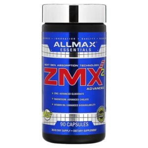 ALLMAX, ZMX2 Highly Absorbent Magnesium Chelate, 90 Capsules,ALLMAX, ZMX2, хелат магния с улучшенной усвояемостью, 90 капсул
