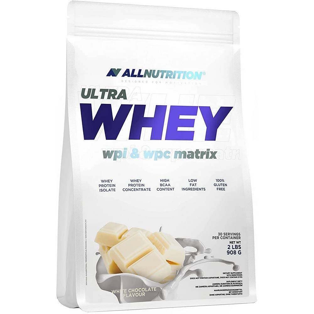 Allnutrition protein supplement 908 g white chocolate flavor
