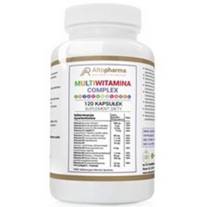 Alto Pharma,ADEK + Vit C + Vit B MULTIVITAMIN COMPLEX, 120 ,ADEK + Wit C + Wit B KOMPLEKS MULTIWITAMINOWY, 120