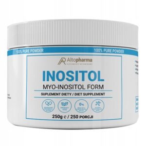Alto Pharma,INOSITOL 100% PURE POWDER dietary supplement,1000mg,INOSITOL 100% CZYSTY PROSZEK suplement diety, 1000mg,
