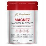 Alto Pharma,MAGNESIUM CITRATE ,dietary supplement ,500 g,CYTRYNIAN MAGNEZU, suplement diety, 500 g,