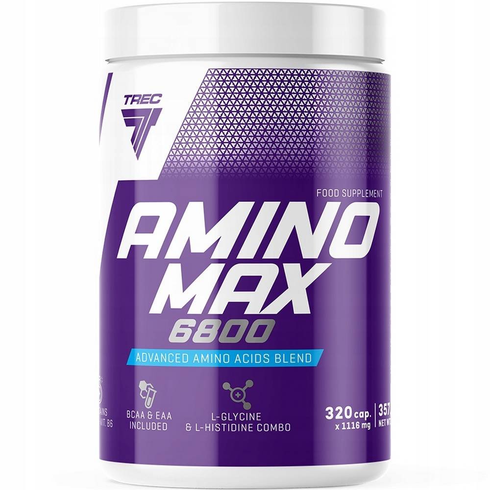 AMINOMAX 320KAP BCAA AMINO ACIDS EAA GLUTAMINE