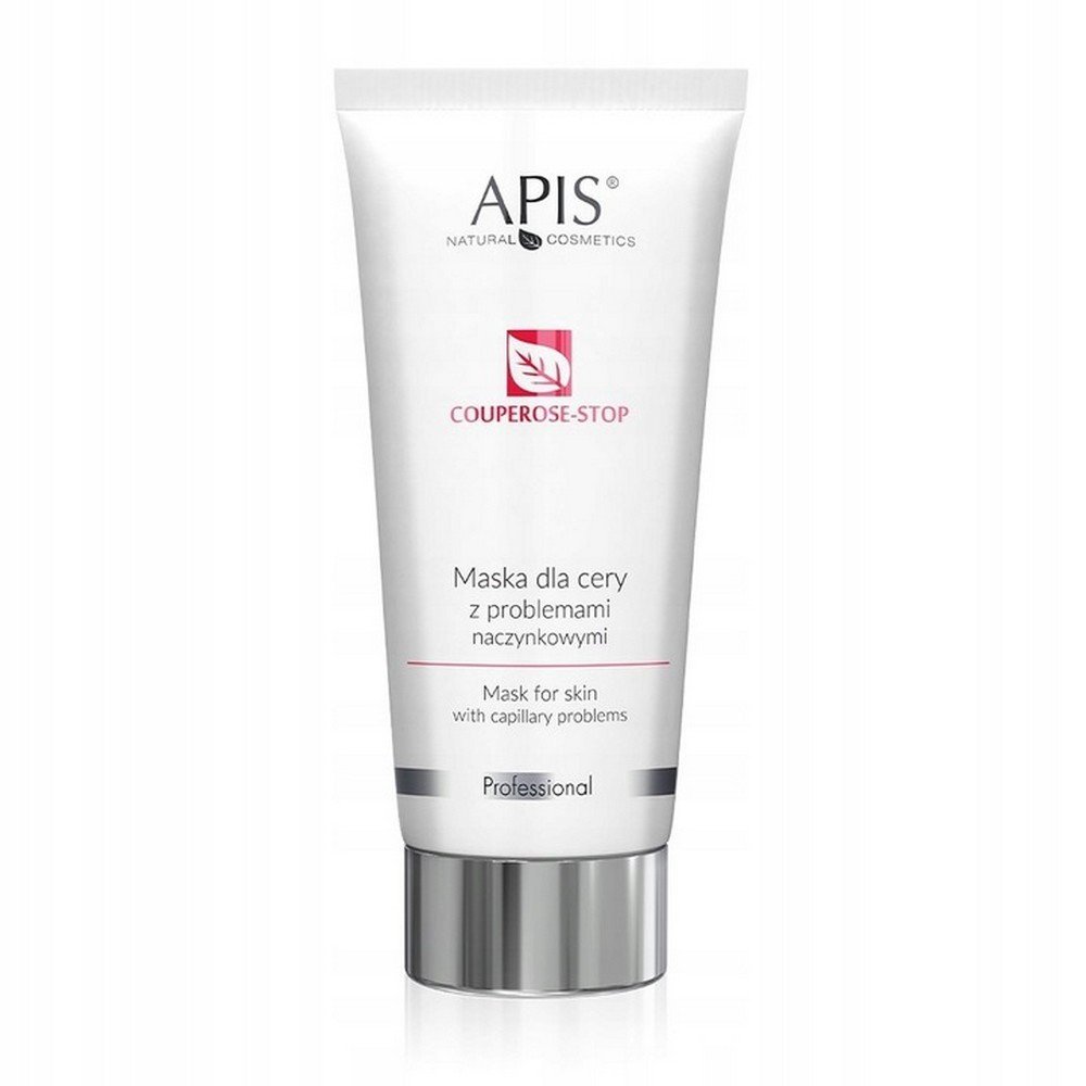 Apis,Apis Natural Cosmetics Couperose-Stop Face Cream Mask 200 ml,Apis Natural Cosmetics Kremowa maska do twarzy Couperose-Stop 200 ml