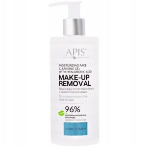  Apis,Apis Natural Cosmetics - moisturizing hyaluronic facial cleansing gel 300ml,Apis Natural Cosmetics - nawilżający hialuronowy żel do mycia twarzy 300ml