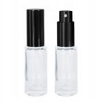 Senzi Cosmetics,Apollo Black Glass Perfume Bottle 15ml,Butelka Szklana Na Perfumy Apollo Black 15ml