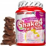 Appetite reducing powder Amix Shake4 Fit&Slim chocolate flavor 500 g 1 pc.