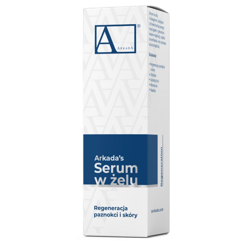 Arkada,Regenerating Collagen Serum in Gel, 15Ml,Regenerujące serum kolagenowe w żelu, 15 ml