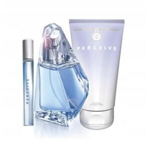 Avon,AVON Perceive Perfume + Balm + Perfume Set,Zestaw AVON Perceive Perfumy + Balsam + Perfumetka