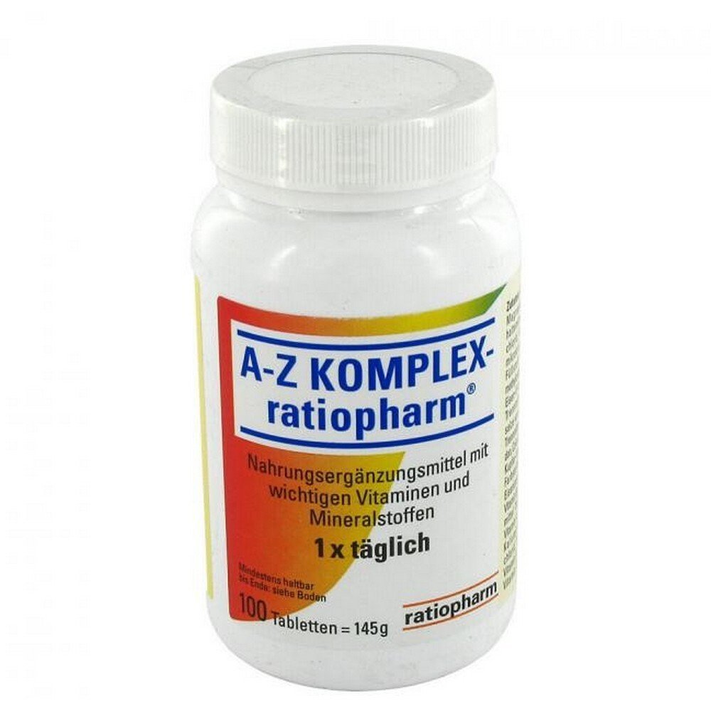 AZ Complex ratiopharm tablets, 100 pcs