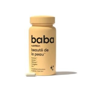 Baba Nutrition Skin Beauty 60 Capsules,Beauté de la Peau 60 Gélules