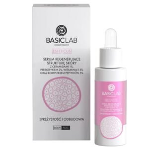 BasicLab Regenerating serum with ceramides 1% and peptide complex 5% 30ml