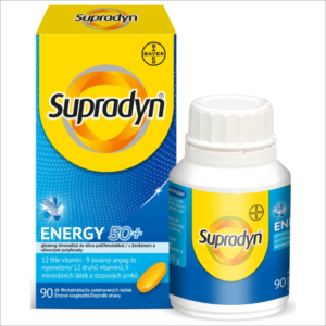 BAYER,Supradyn ENERGY 50+ 90 tablets,BAYER