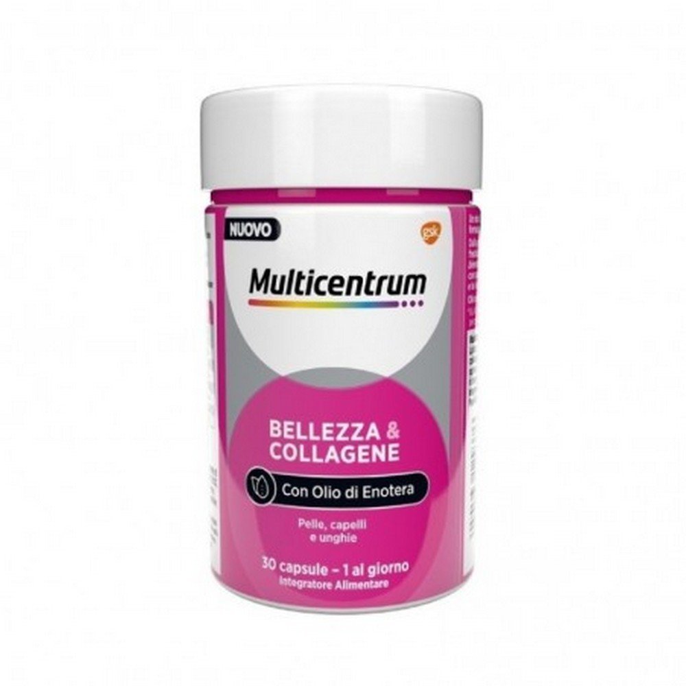 Bellezza & Collagene - Skin, Hair And Nails Supplement, 30,Bellezza e Collagene - Suplement dla skóry, włosów i paznokci, 30,MULTICENTRUM