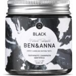 BEN & ANNA Toothpaste for teeth whitening with activated charcoal 100 ml