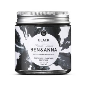 BEN & ANNA Toothpaste for teeth whitening with activated charcoal 100 ml