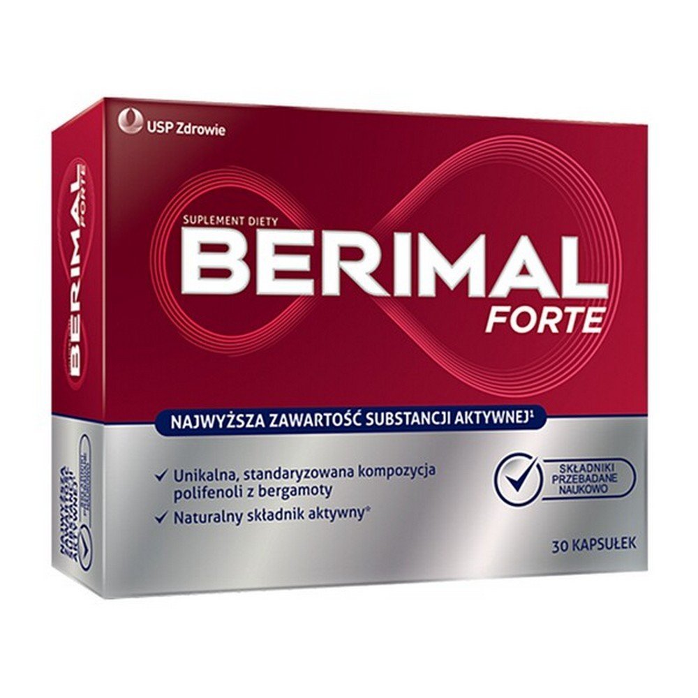 US PHARMACIA, Berimal Forte, capsules 30, Berimal Forte, kapsułki, 30