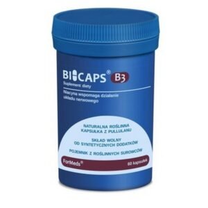ForMeds, Bicaps vitamin B3 capsules 60 pcs, Bicaps kapsułki z witaminą B3 60 szt