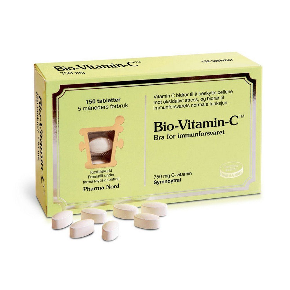 Bio-vitamin-C tab 750mg 150