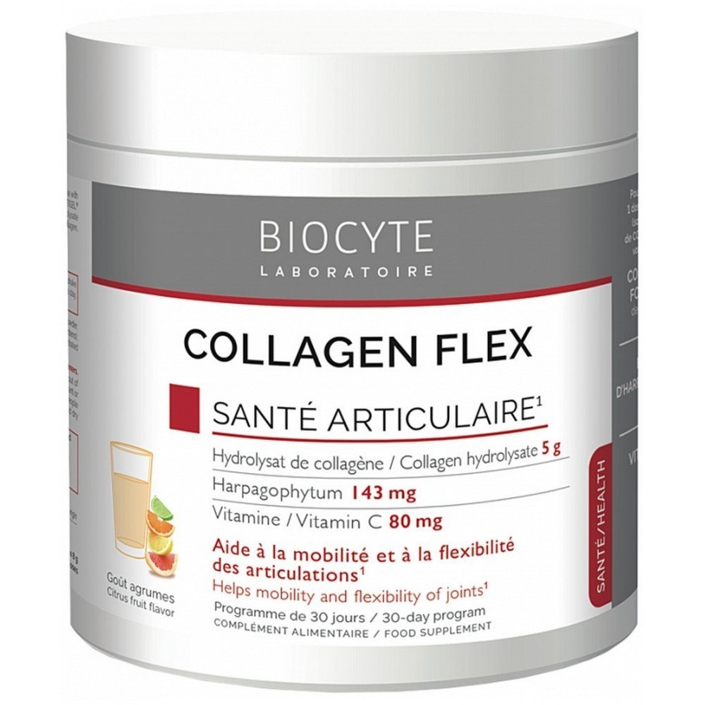 Biocyte Collagen Flex Restructuring Articular Cartilage 240 g, Collagen Flex Restructurant Cartilage Articulaire 240 g