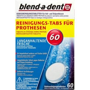 Blend and dent cleaning tablets Extra Fresh 60 pcs