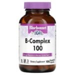 Bluebonnet Nutrition, B-Complex 100, 100 vegetable capsules,Bluebonnet Nutrition, B-Complex 100, 100 растительных капсул