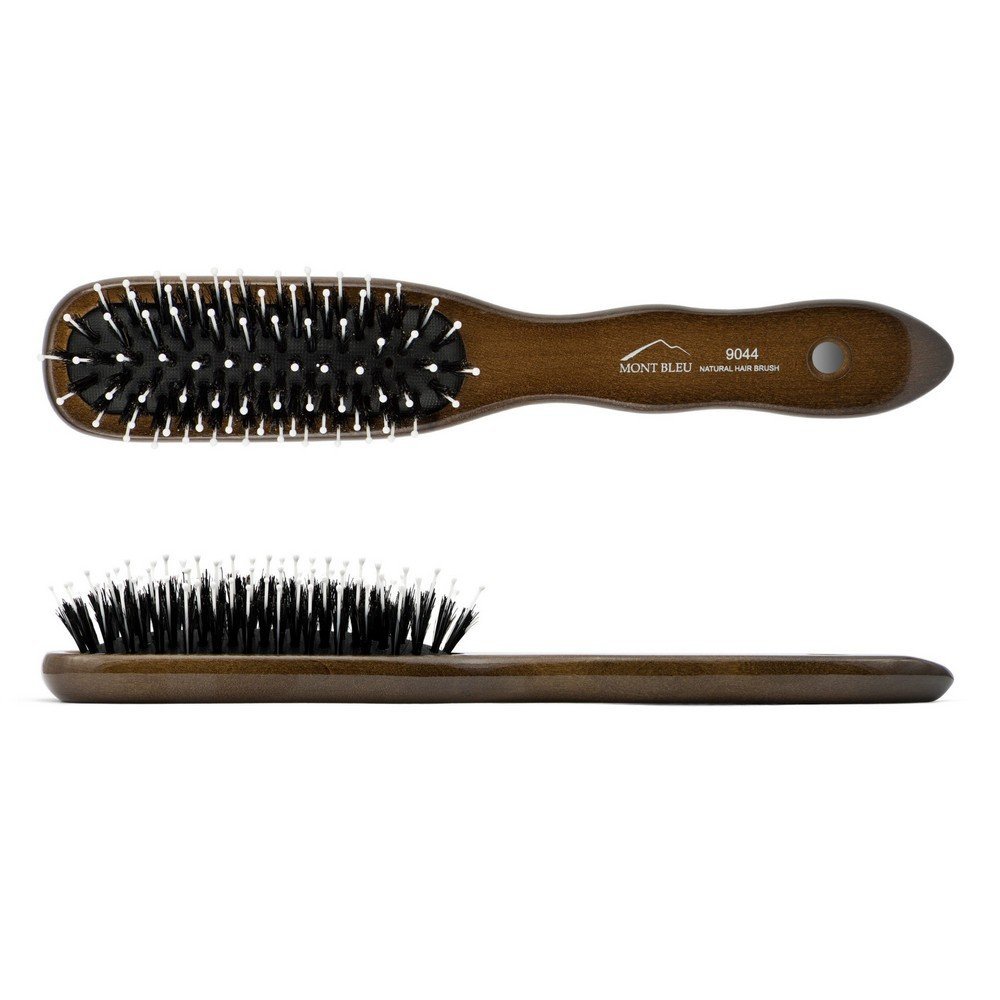 Mont Bleu s.r.o..,Boar Bristle Hair Brush 9044,Kartáč na vlasy s kančími štětinami 9044