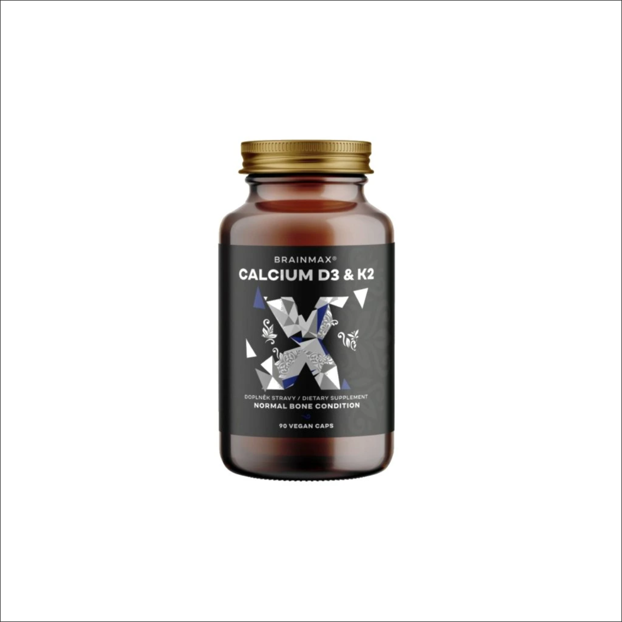 BrainMax,BrainMax Calcium D3 & K2 90 vegetable capsules,BrainMax