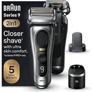 Braun 9597cc Series 9 Plus Pro+ Massage Head Shaver Cleaning Station Wet & Dry;Braun 9597cc Series 9 Plus Pro+ Massagekopf-Rasierer-Reinigungsstation Nass und trocken