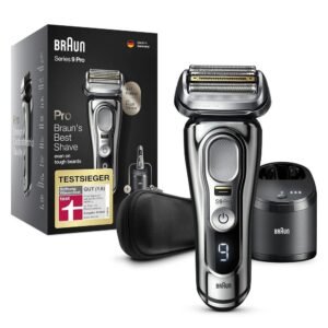 Braun Electric Shaver Series 9 Pro Premium Men's Shaver with 4+1 Shaving Head Electric Shaver, Braun Electric Shaver Series 9 Pro Premium Herrenrasierer mit 4+1 Scherkopf Elektrorasierer
