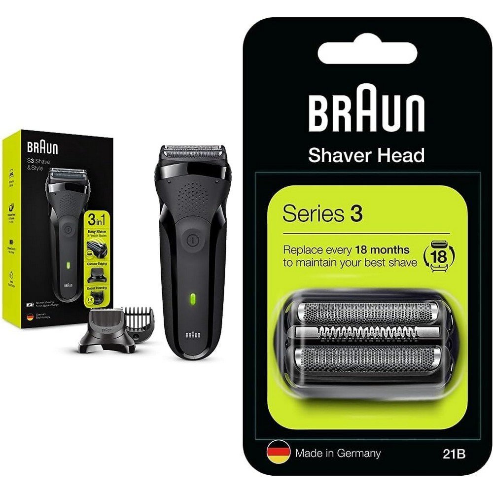 Braun Series 3 300BT, Black;Braun Serie 3 300BT, Schwarz