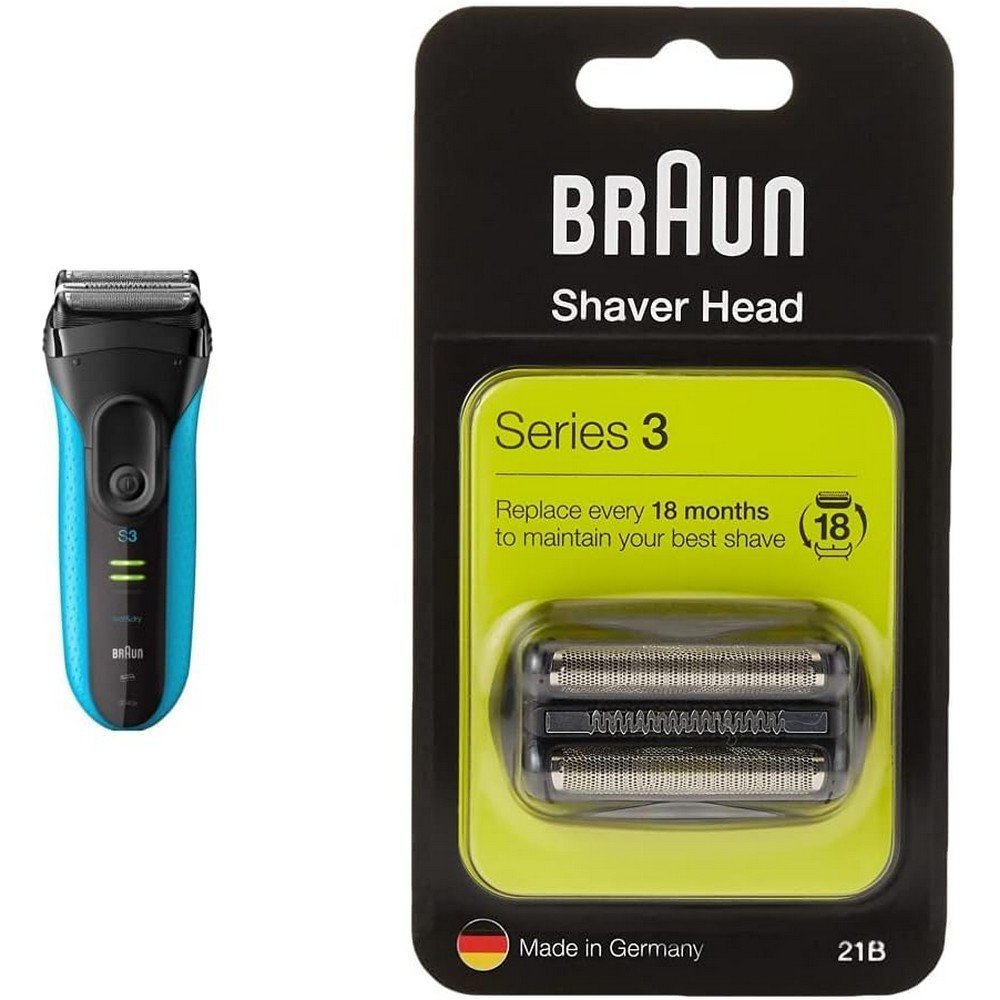 Braun Series 3 3010BT, Blue;Braun Serie 3 3010BT, Blau