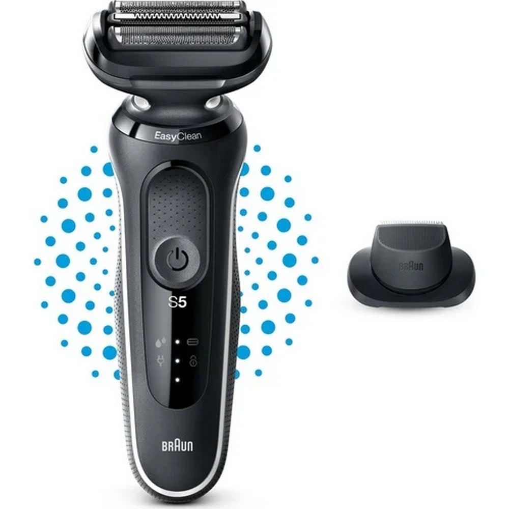 Braun Series 5 51-W1200s foil scraper trimmer black, white;Braun Series 5 51-W1200s Folienschaber-Trimmer schwarz, weiß