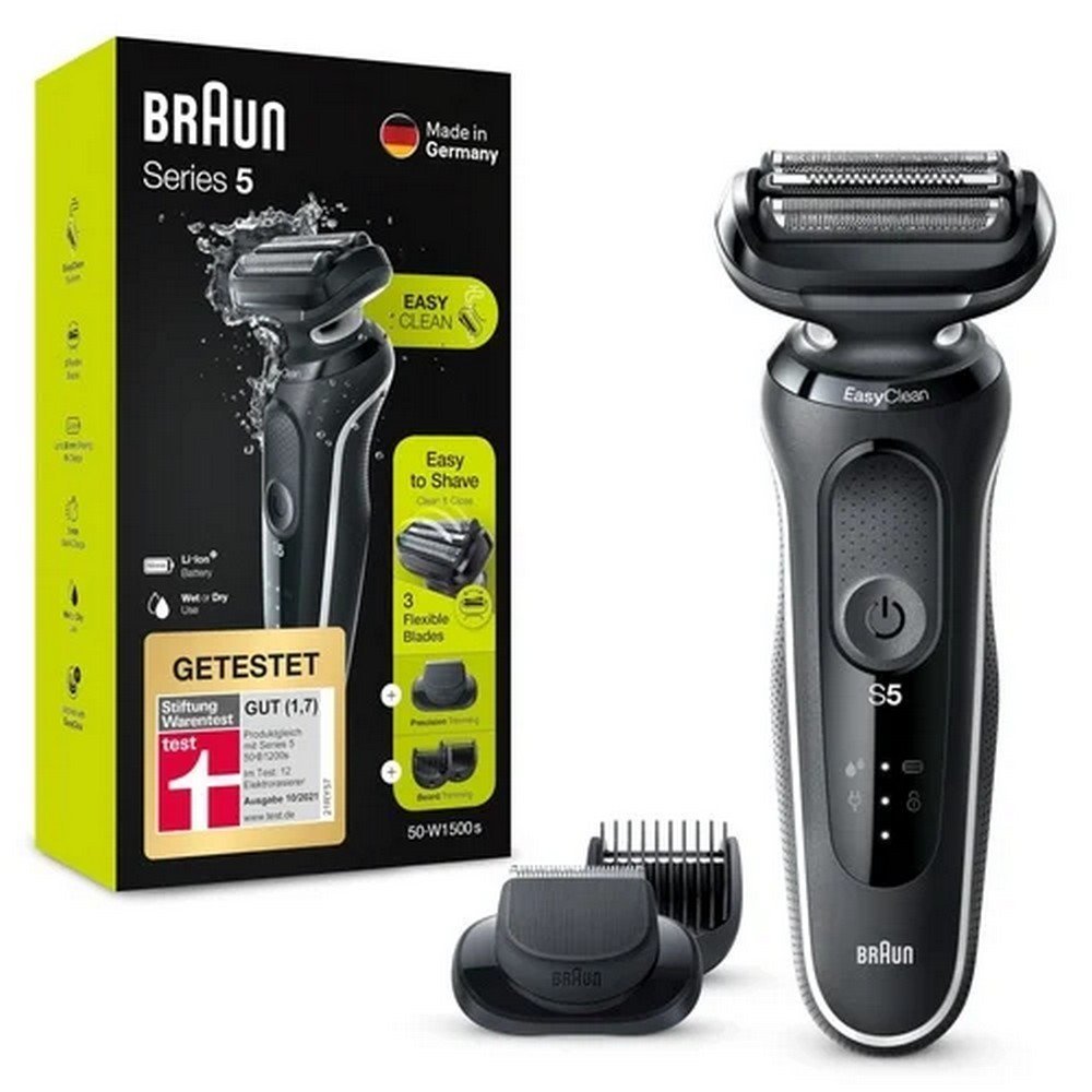 Braun Series 5 51-W1500s Foil Scraper Trimmer Black;Braun Series 5 51-W1500s Folienschaber-Trimmer, Schwarz