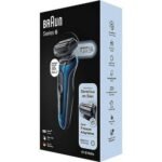 Braun Series 6 61-B1000s foil scraper black, blue;Braun Series 6 61-B1000s Folienschaber schwarz, blau