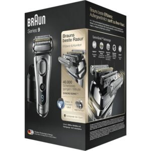 Braun Series 9 Electric Shaver, Silver, 9292cc (Discontinued Model);Braun Series 9 Elektrorasierer, Silber, 9292 cc (Auslaufmodell)