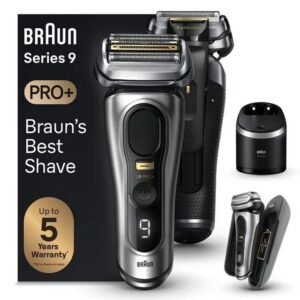 Braun Series 9 Pro+ 9577cc, silver;Braun Series 9 Pro+ 9577cc, Silber