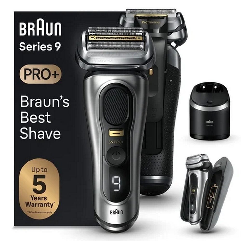 Braun Series 9 Pro+ 9577cc, silver;Braun Series 9 Pro+ 9577cc, Silber